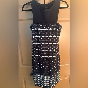 M Missoni Black and White Knit Dress